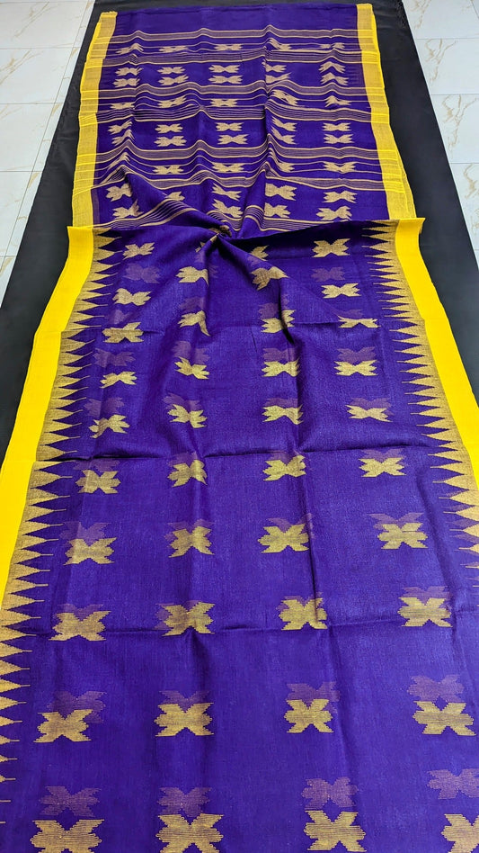 Purple Color Monipuri Sharee.